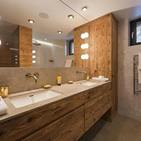 木屋 Alpine Luxury Chalet Konk In Switzerland
