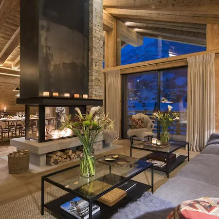 בקתה Alpine Luxury Chalet Konk In Switzerland *